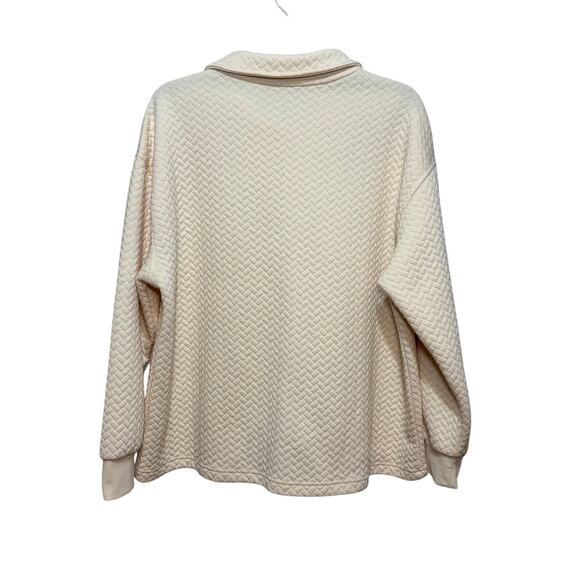 BCG Women’s Quilted 1/4 zip Pullover. Size 1X - Picture 3 of 7